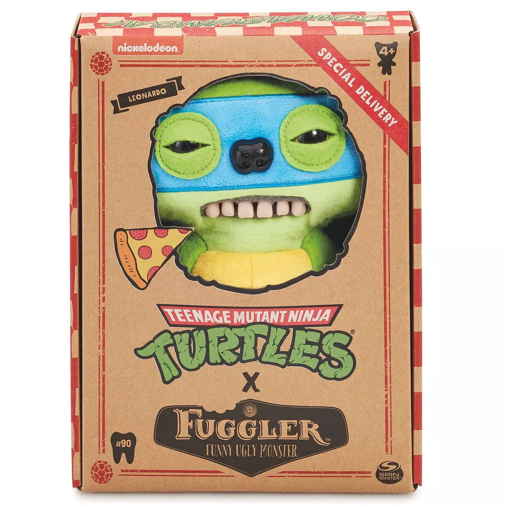 Fuggler  Teenage Mutant Ninja Turtles Leonardo Funny Ugly Monster 9"